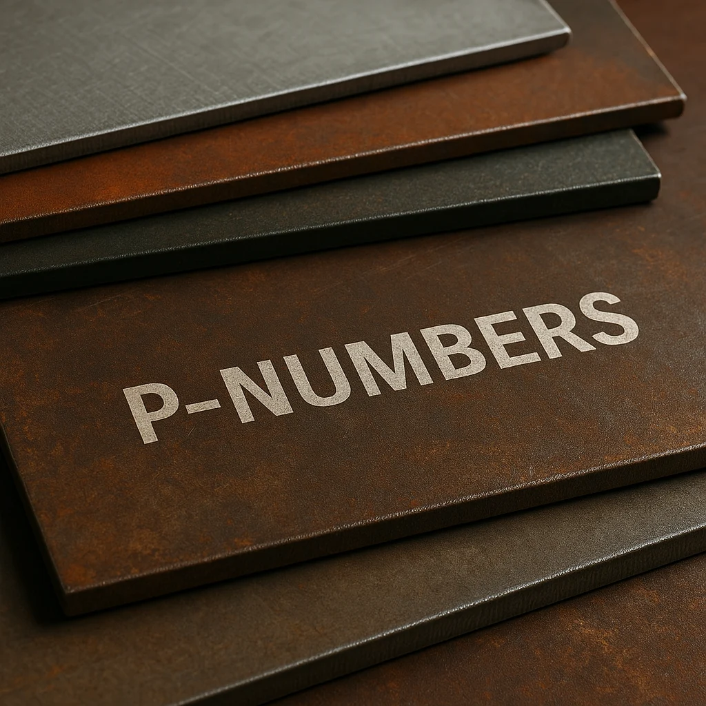 O que é P number na soldagem?